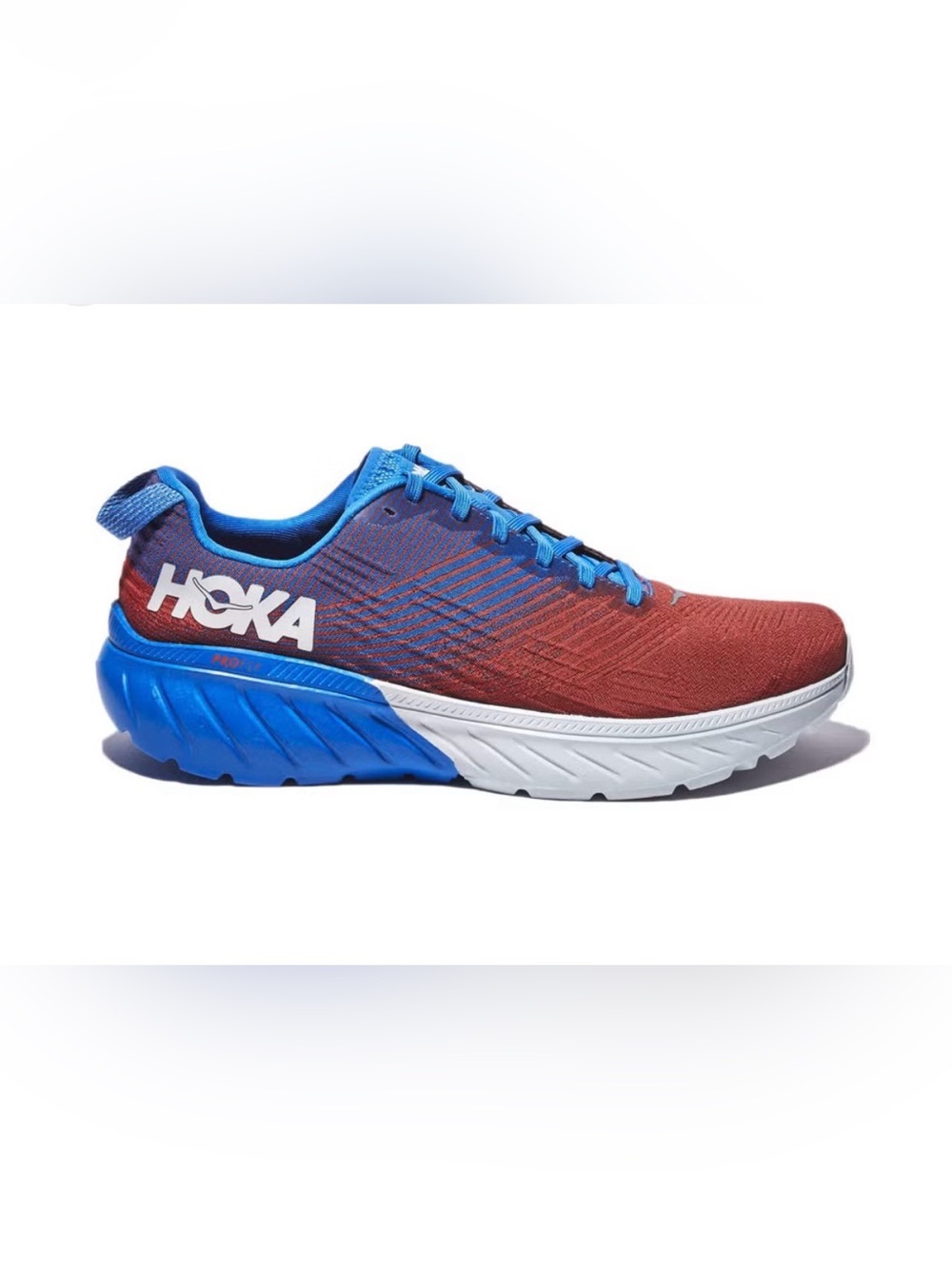 Hoka Mach 3 Running Shoes Mens Size 12 Blue Orange Athletic Sneakers